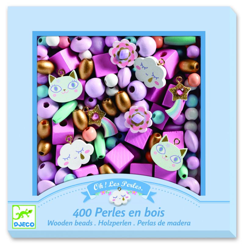 Perles en bois - Arc-en-ciel (couverture)