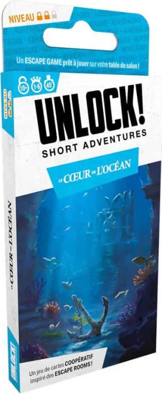 Unlock Short Adventures 12 - le Cœur de l'Océan (couverture)