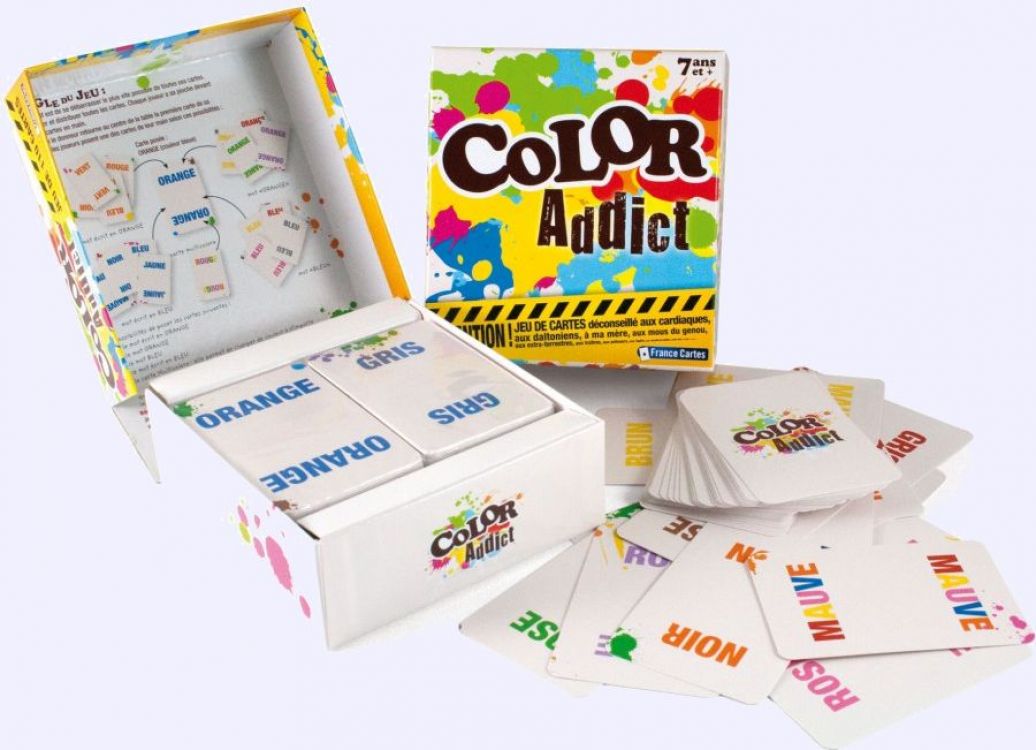 Color Addict - Jeu de cartes et d'ambiance