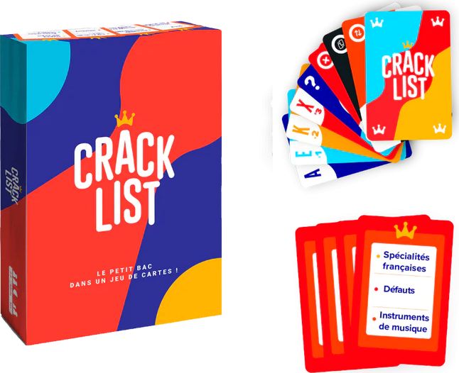 Crack List - Le jeu de société - Boutique Esprit Jeu