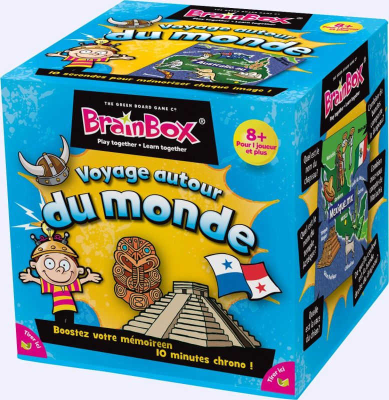 Brainbox - Voyage autour du monde: jeu de société