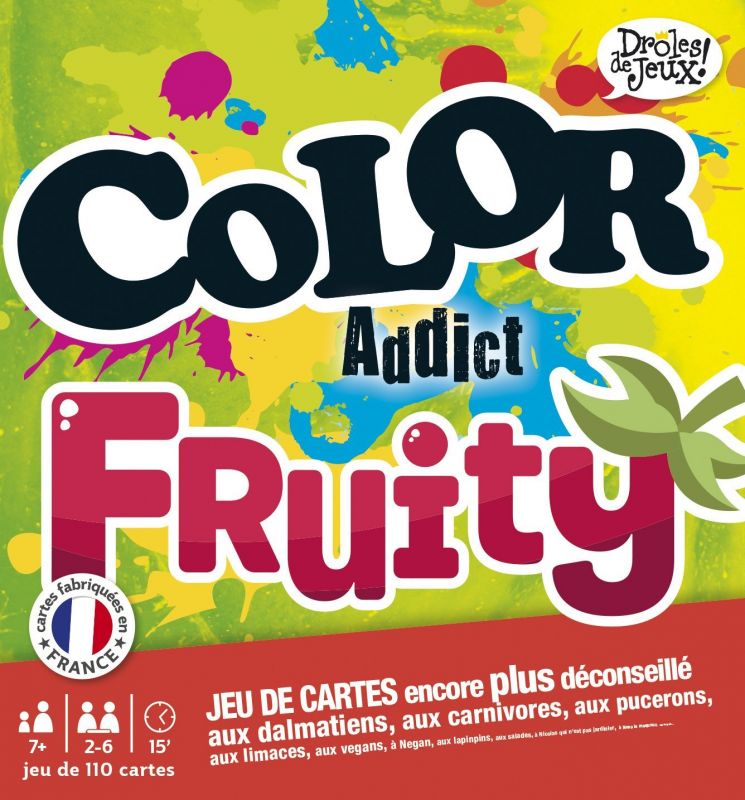 Color Addict Fruitty VF - Jeux de société et stratégie - JEUX, JOUETS -   - Livres + cadeaux + jeux
