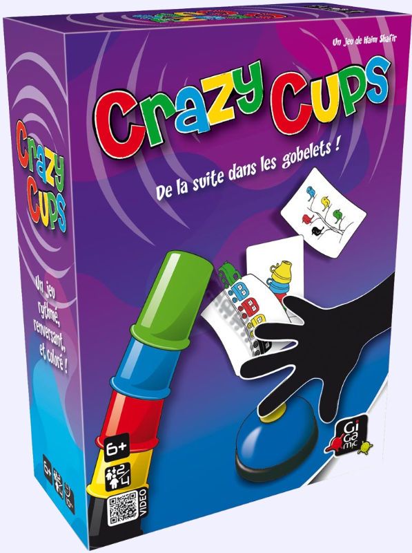 Crazy Cups: jeu de société