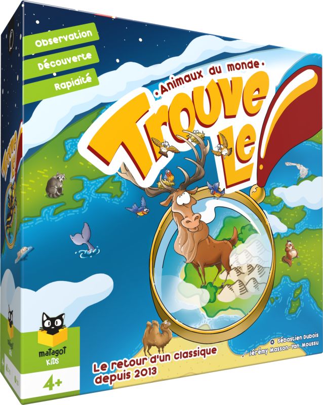 Trouve-le! Animaux du Monde (couverture)