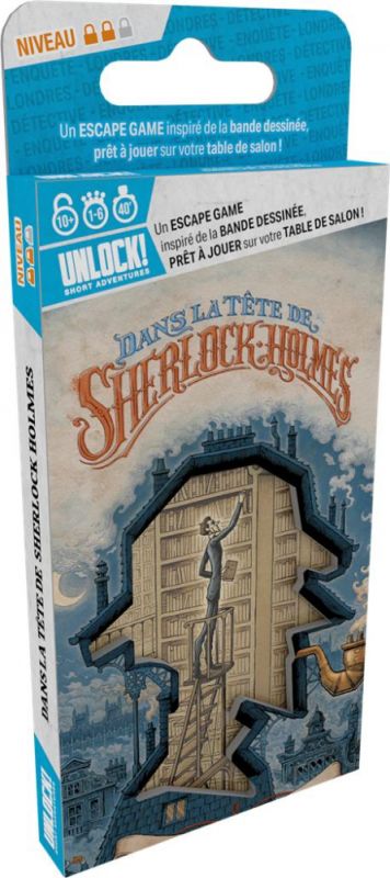 Unlock Short Adventures 10 - Dans la Tête de Sherlock Holmes (couverture)